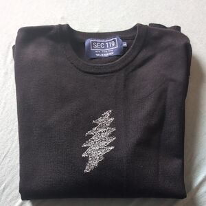 Grateful Dead Sec119 Size L Black Sweater